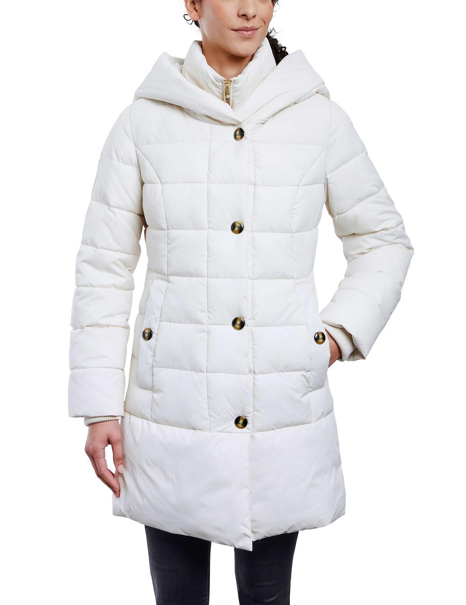 Vêtements D'extérieur Anne Klein Consider It Snap Front Puffer Jacket   | AUV-2153472